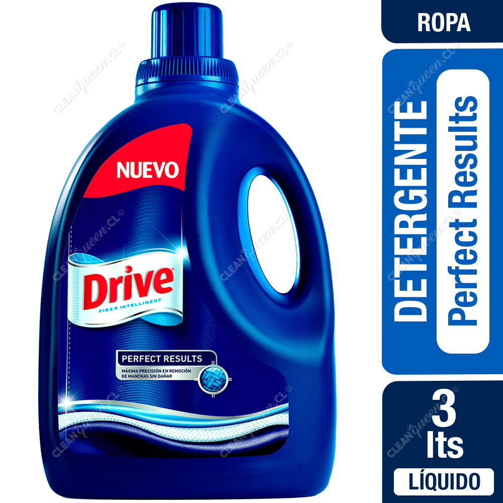 Detergente Líquido Drive Perfect Results Botella 3 L - Clean Queen