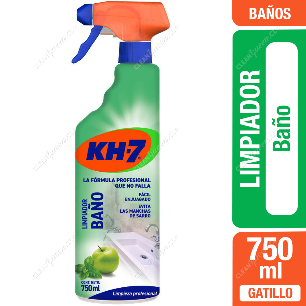 Limpiador Baños KH-7 Gatillo 750 ml - Clean Queen