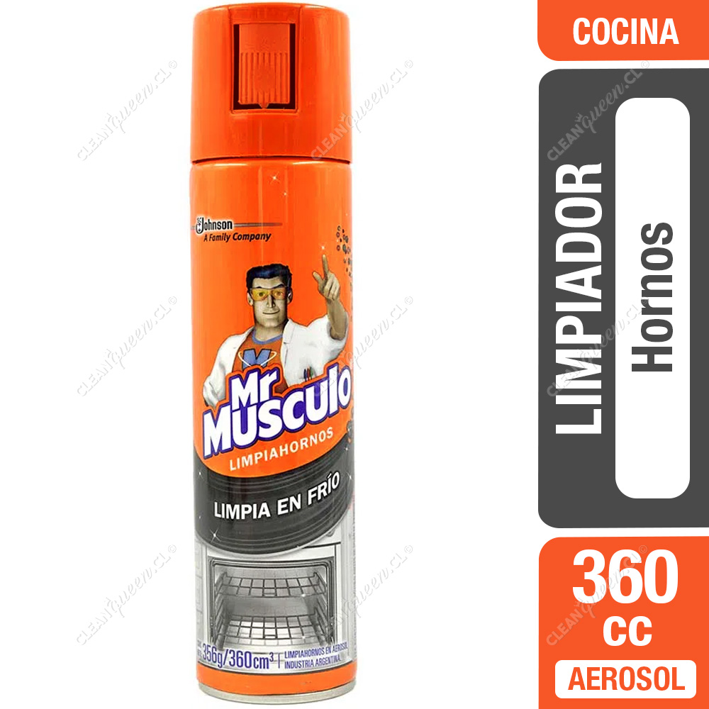 Limpia hornos Mr. Músculo 360cm3 - Almacenes Mediato