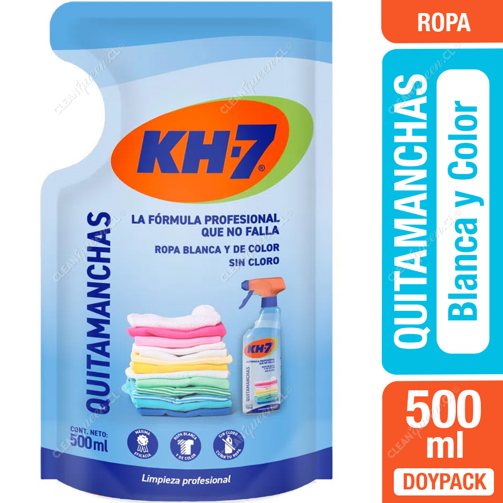 Quitamanchas Ropa KH-7 Doypack 500 ml - Clean Queen
