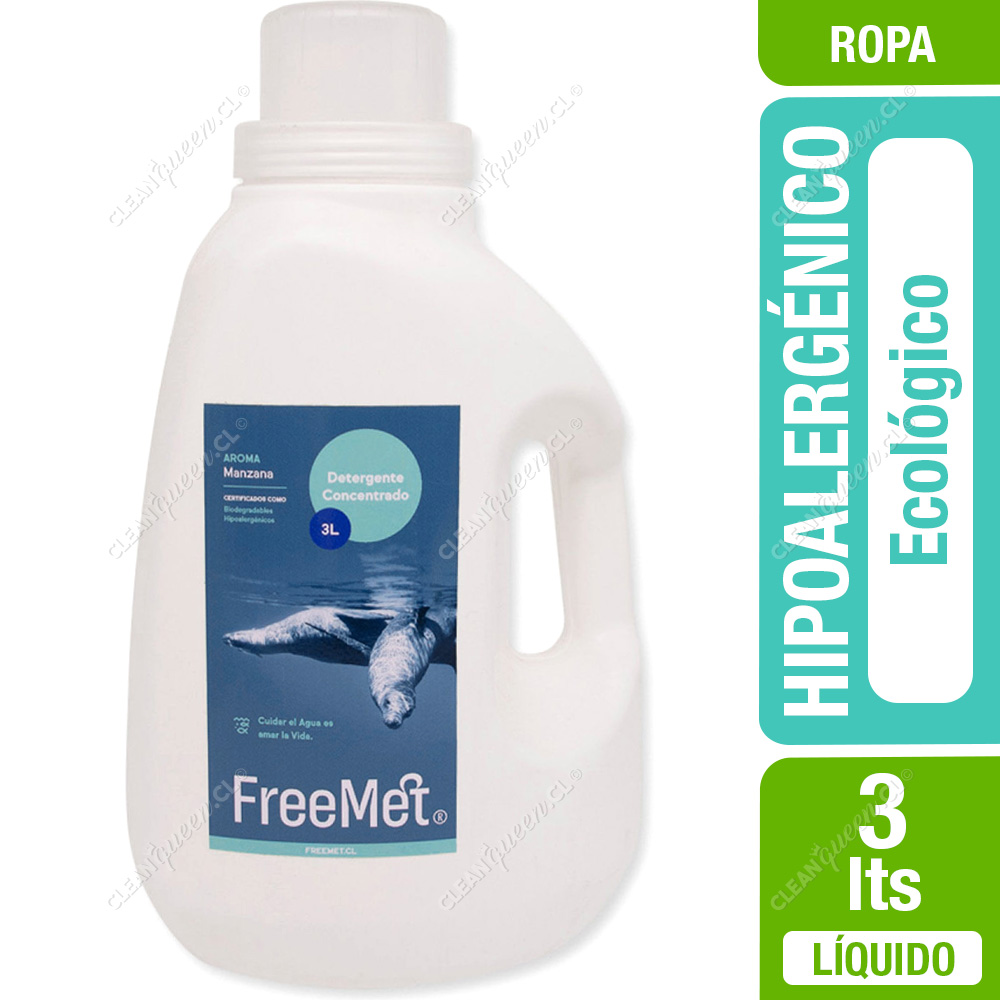 Detergente de ropa bebé (3Mts) FreeMet - Mermoz