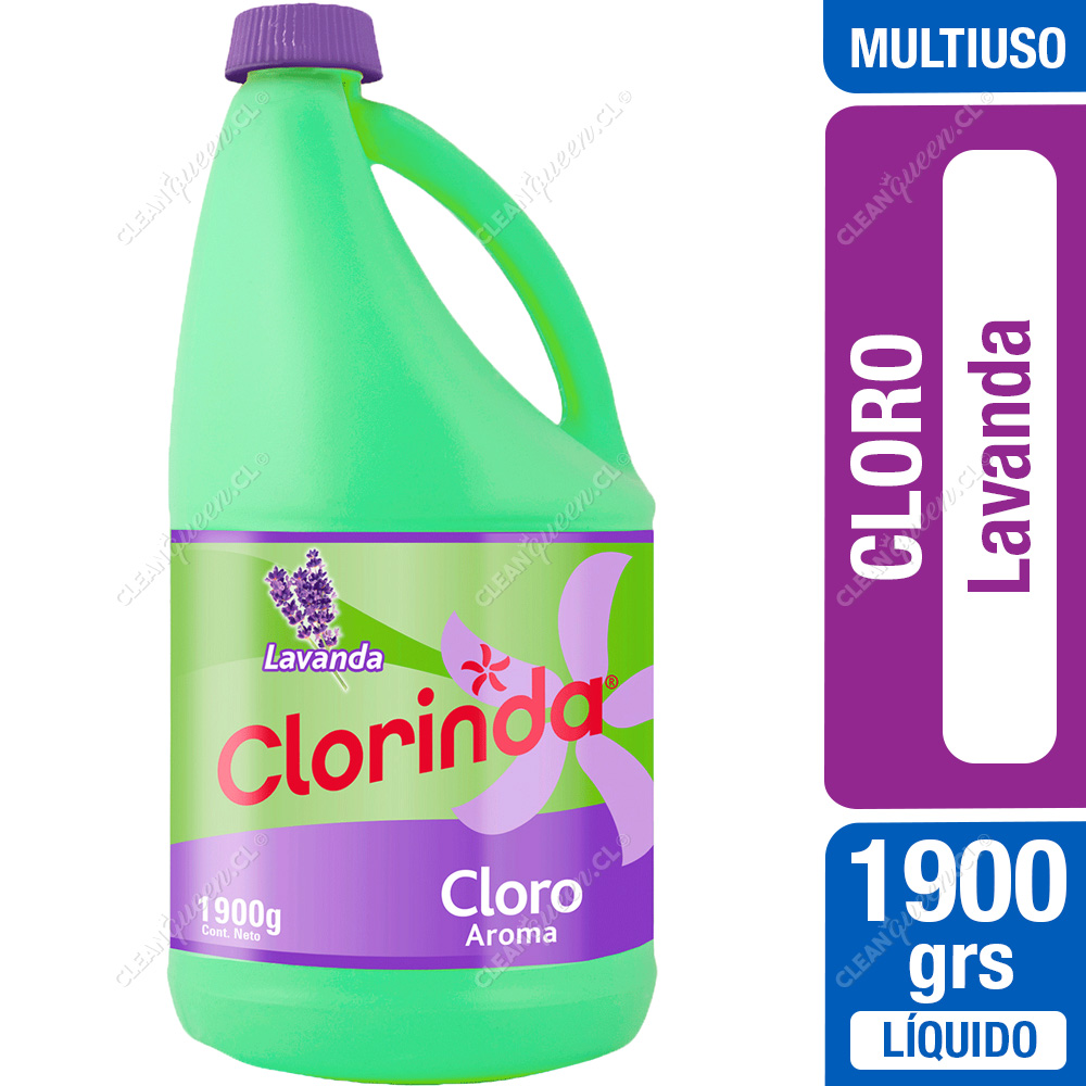 Cloro Gel Lavanda Clorinda ( 3 x 900 ML )