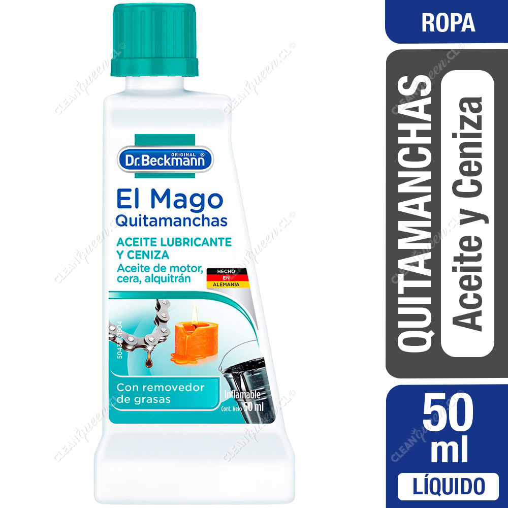 El Mago Quitamanchas Aceite y Ceniza Dr. Beckmann 50 g - Clean Queen