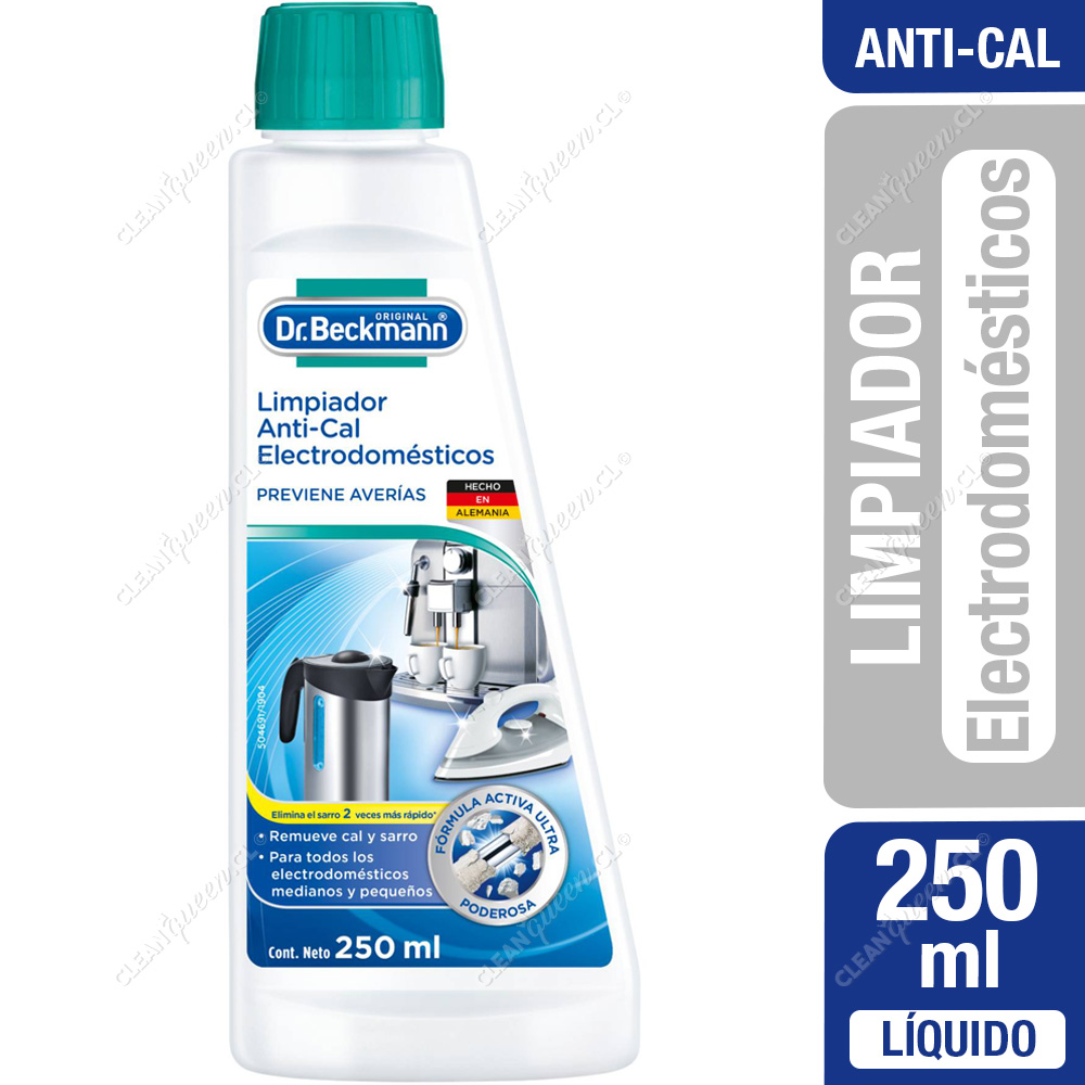 Limpiador Antical Electrodomésticos Dr. Beckmann 250 ml - Clean Queen