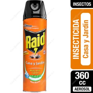 Insecticida Raid Mata Polillas y Larvas 390 cc - Clean Queen