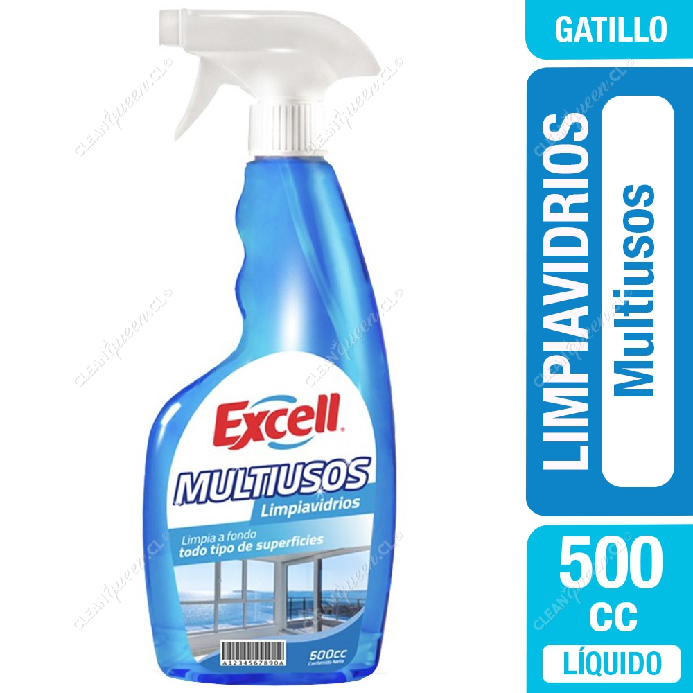 Limpiador Acero Inoxidable Paso Gatillo 500 ml - Clean Queen