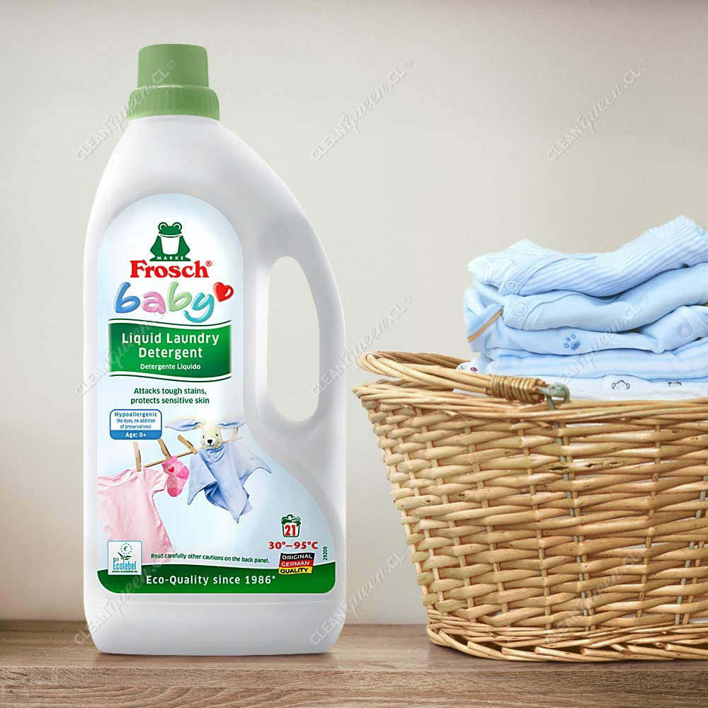 Detergente Líquido Hipoalergénico Baby Frosch 1.5 L - Clean Queen