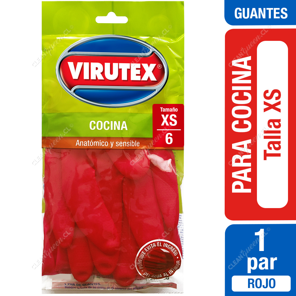 Guantes Especialistas Cocina Virutex Talla XS - Clean Queen