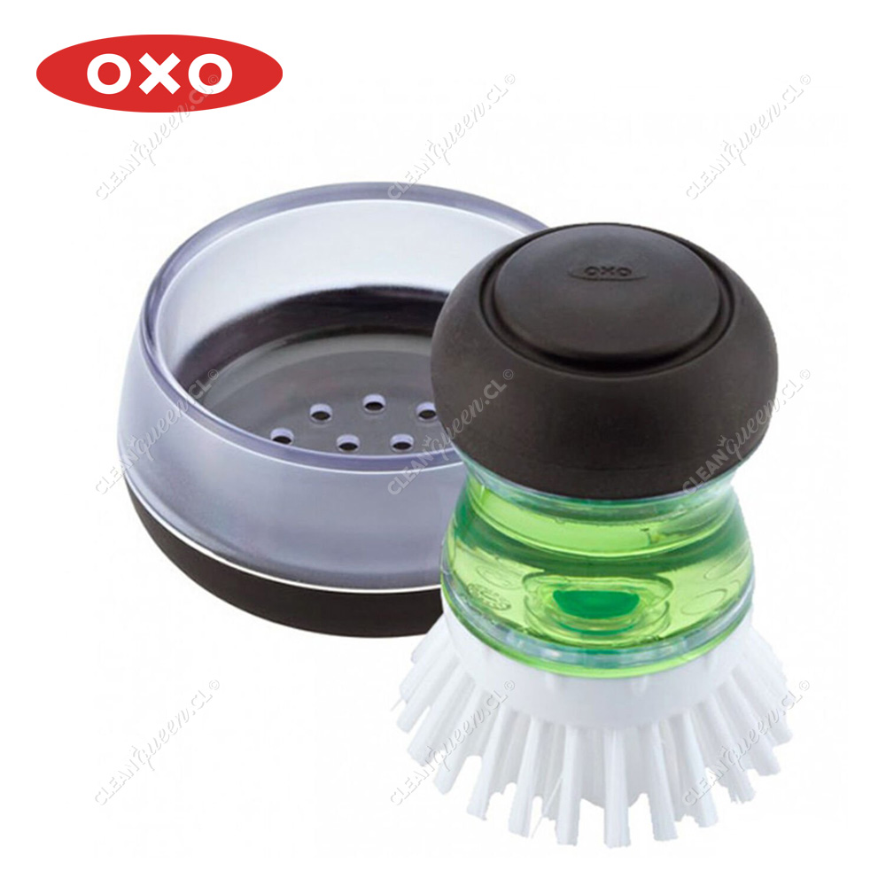 Escobilla para loza con dispensador de jabón OXO