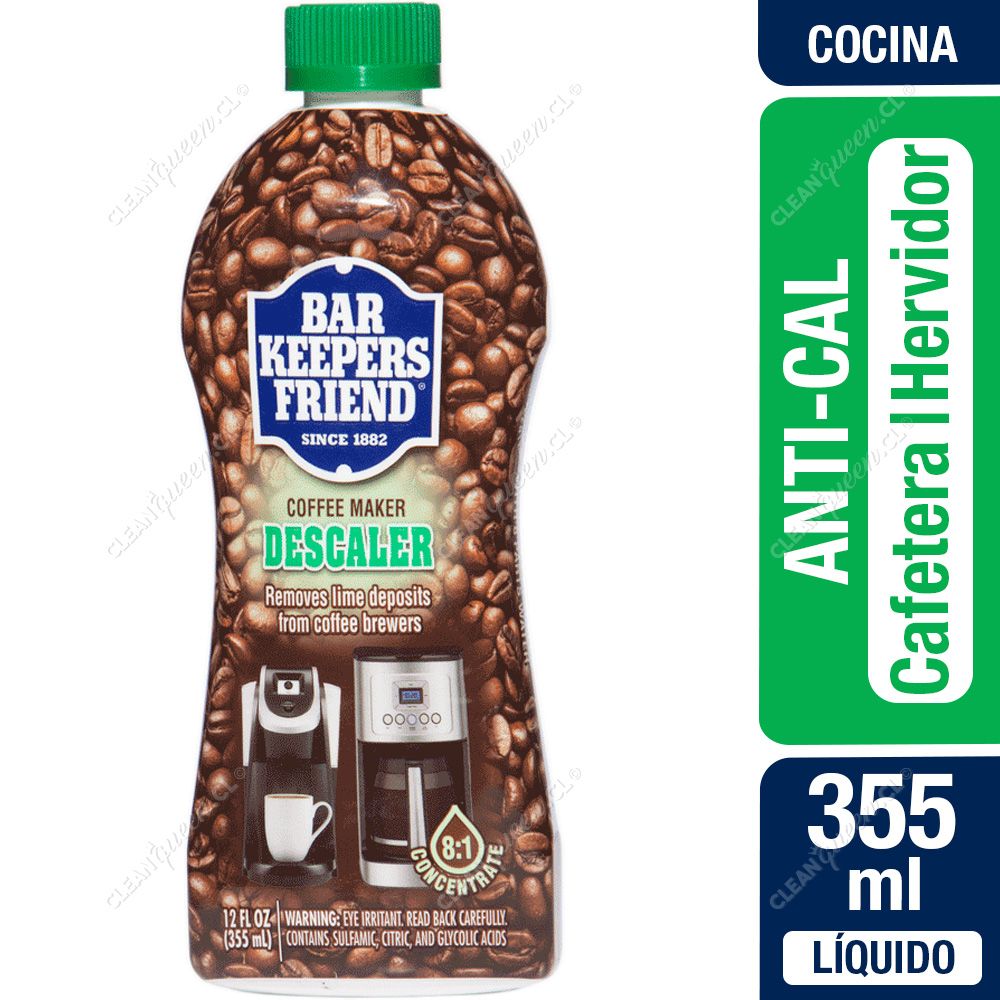 Limpiador Antical Cafetera y Hervidor BKF 355 ml - Clean Queen