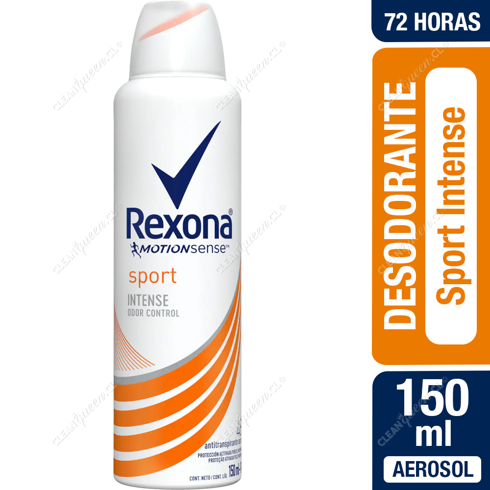 Desodorante Aerosol Mujer Rexona Sport 150 ml - Clean Queen