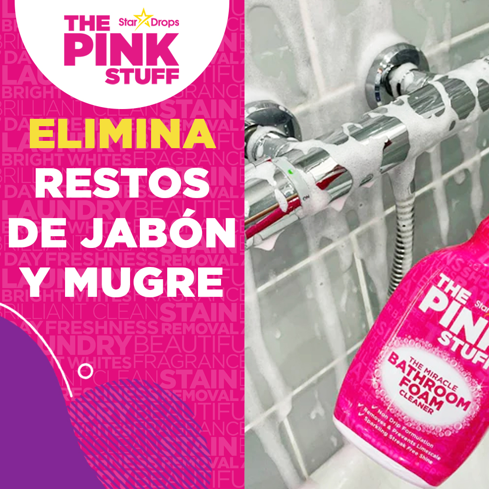 THE PINK STUFF Limpiador Baño Espuma The Pink Stuff 750 Ml THE