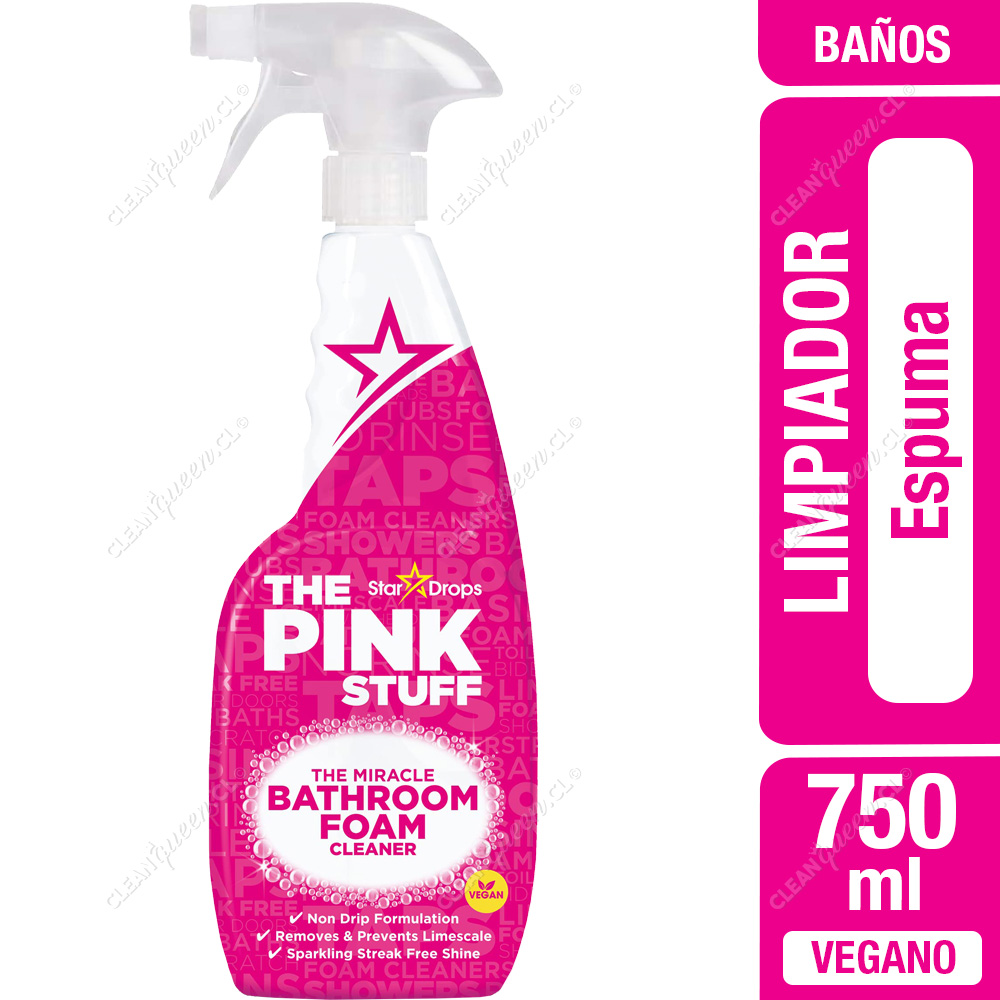THE PINK STUFF Limpiador Baño Espuma The Pink Stuff 750 Ml THE