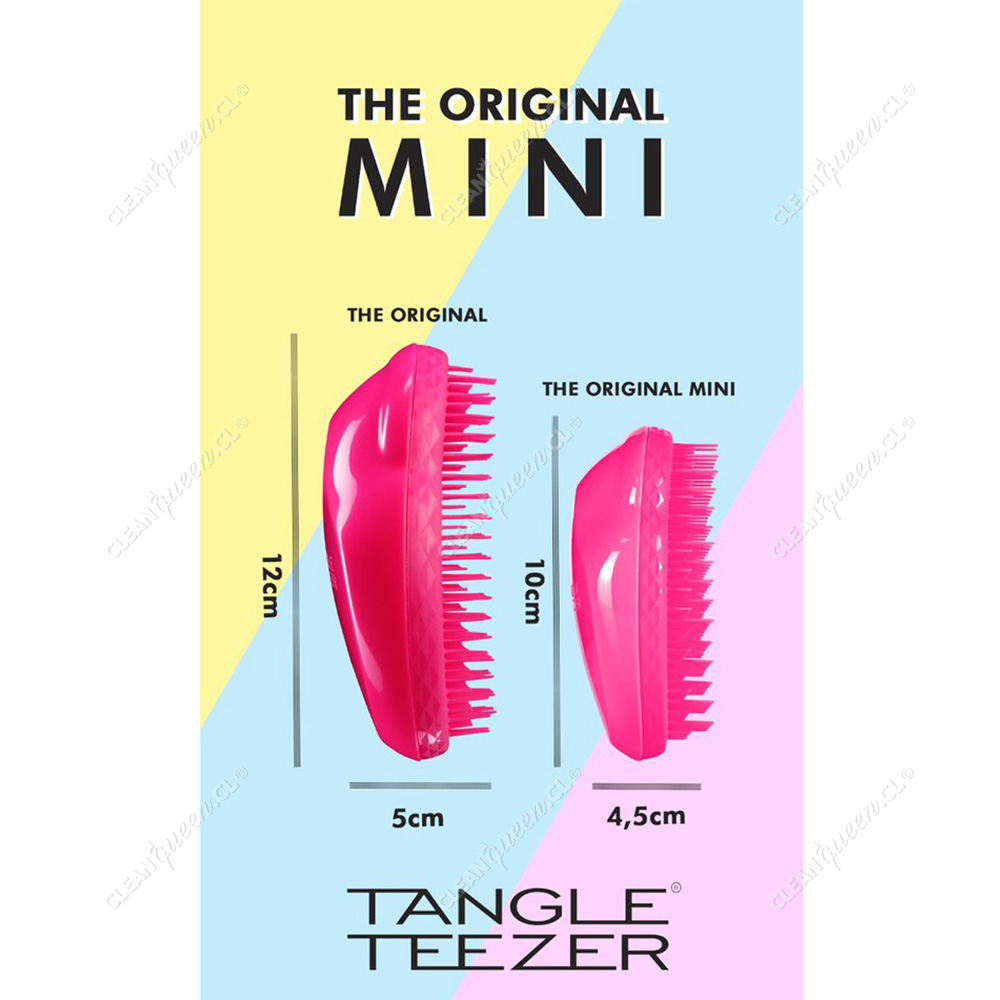 Cepillo Tangle Teezer Original Mini Marine Splash 1 Unid - Clean Queen