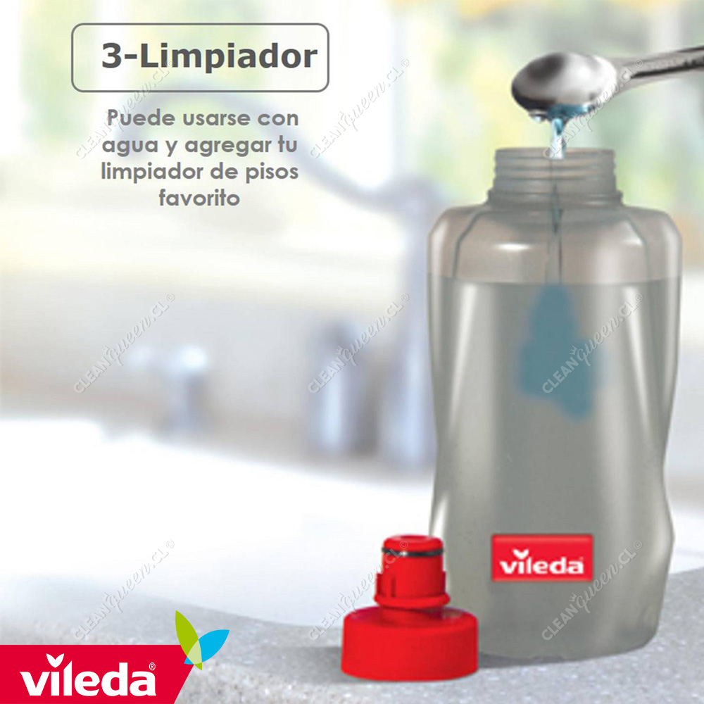 Mopa de microfibra spray Vileda 1 – 2. : : Hogar y cocina