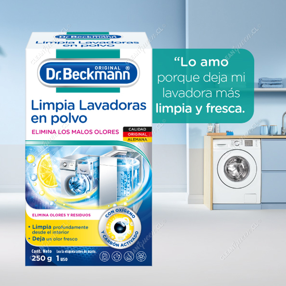 Limpia Lavadoras Líquido Dr. Beckmann. Original
