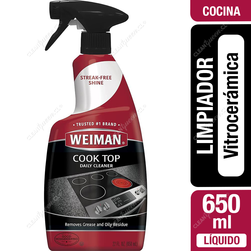 Limpiador Líquido Weiman Vitrocerámica 650 ml - Clean Queen