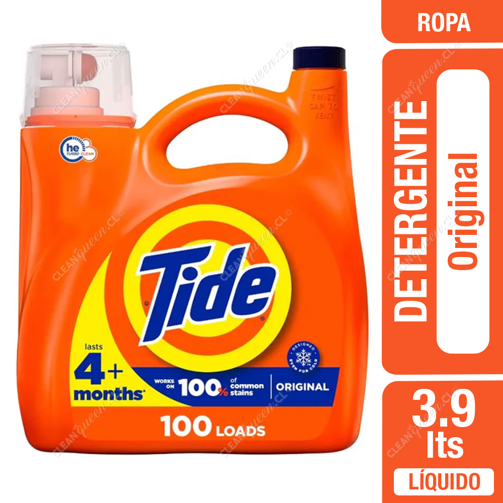 Detergente Líquido Tide Original 3.9 L